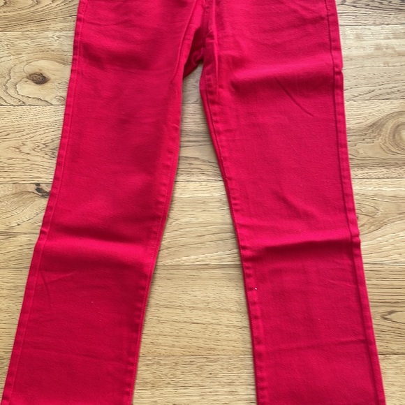 Wet Seal Red Jeans- size 3 - Picture 3 of 9